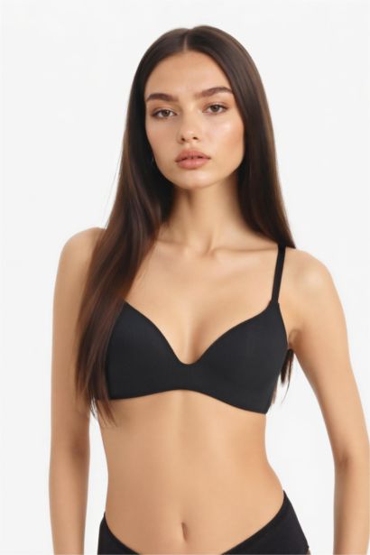 Kaplı Yarım Dolgulu Tişört Bra