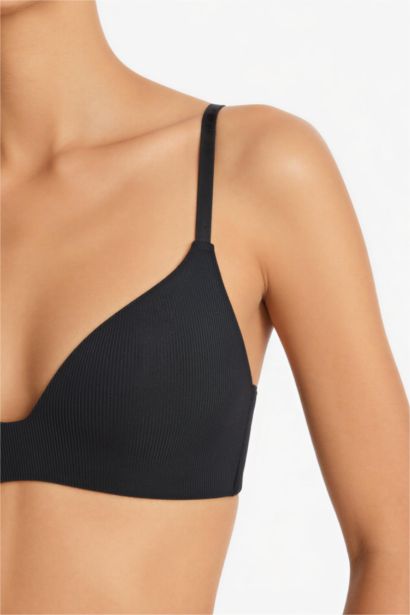 Kaplı Yarım Dolgulu Tişört Bra