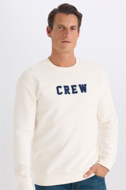 Relax Fıt Kalın Sweatshirt Kumaşı Sweatshirt