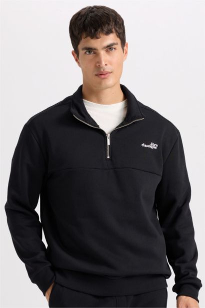 Relax Fit Thick Sweatshirt Fabric Sweatshirt