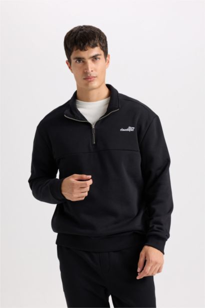 Relax Fit Thick Sweatshirt Fabric Sweatshirt