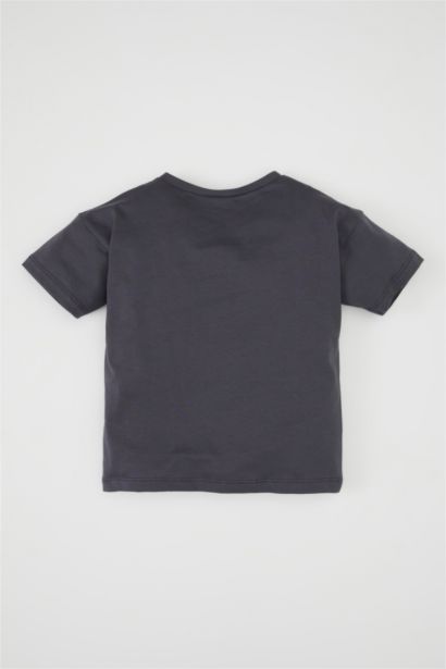 تيشيرت بناتي قصة عادية بياخة مستديرة من ليلو وستيتش