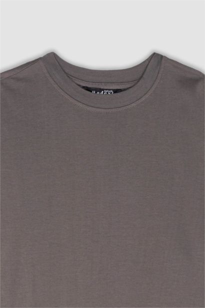 Regular Fit Cotton Long Sleeve Tunic