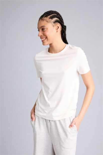 DeFactoFit Standard Fit Short Sleeve Sports T-Shirt