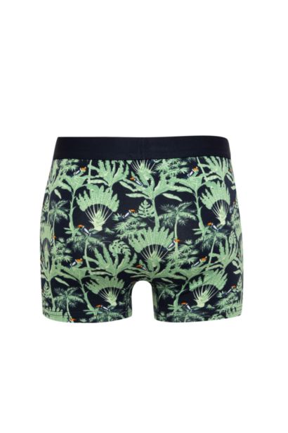 Erkek Regular Fit Desenli 3'lü Boxer