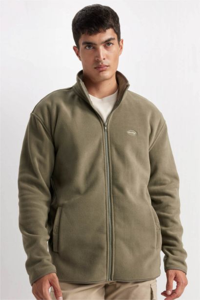 Relax Fit Dog Collar fleece Cardigan