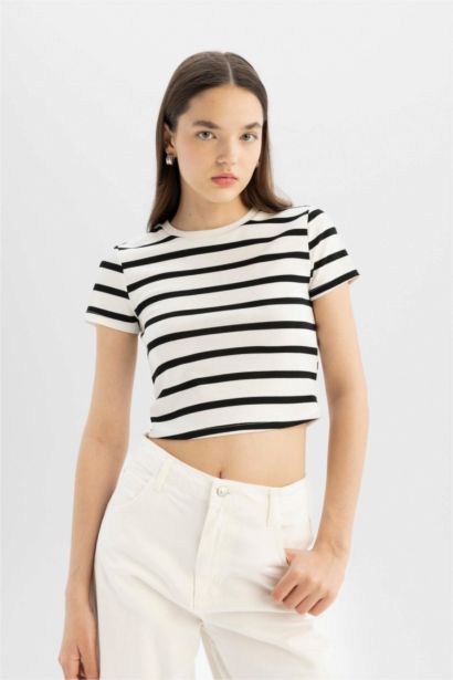 2 Piece Slim Fit Ribana Short Sleeve T-Shirt