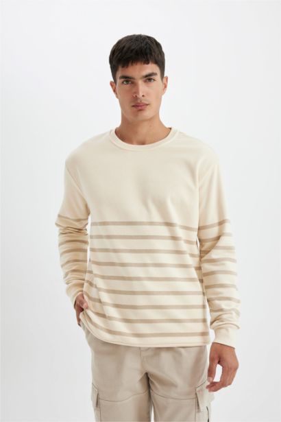 Comfort Fit Thick Sweatshirt Fabric Sweatshirt