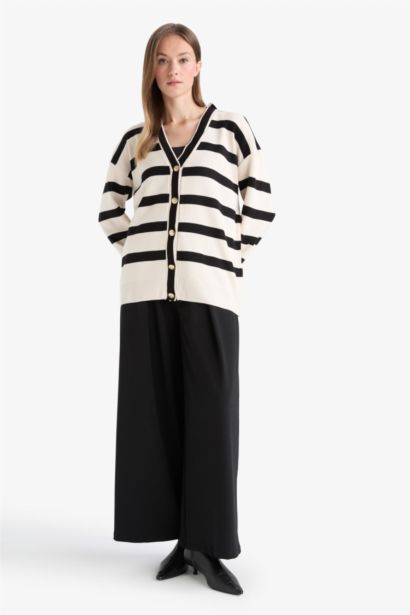 Regular Fit V-Neck Cardigan