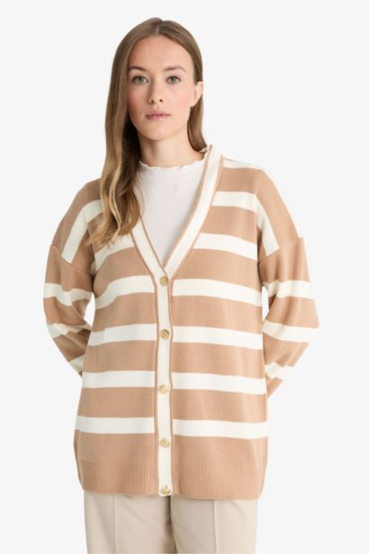 Regular Fit V-Neck Cardigan