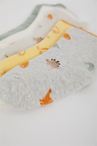 Baby Boy Animal 5 Piece Terry Socks