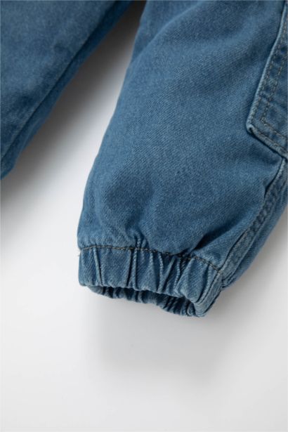 Джинсы карго с  резинкой на талии для мальчиков