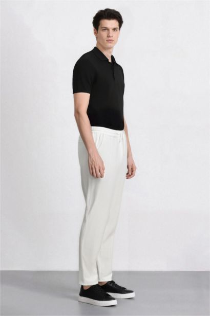 Slim Fit Straight Leg Cotton Summer Joggers