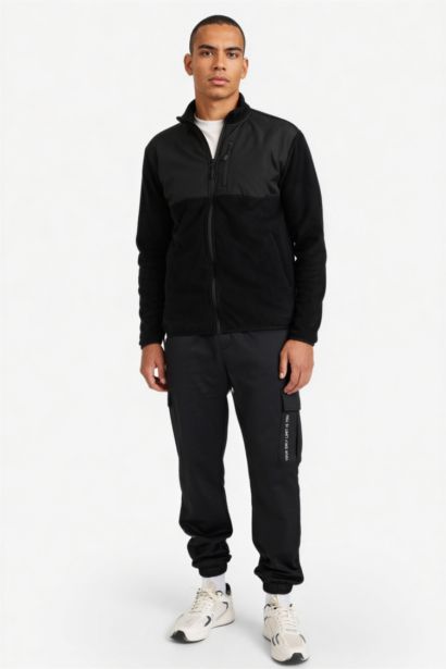 Standard Fit fleece Cardigan