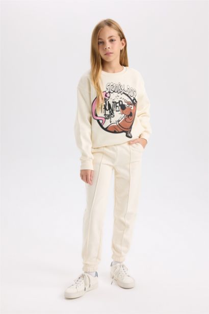 Girl Scooby Doo Relax Fit Crew Neck Sweatshirt