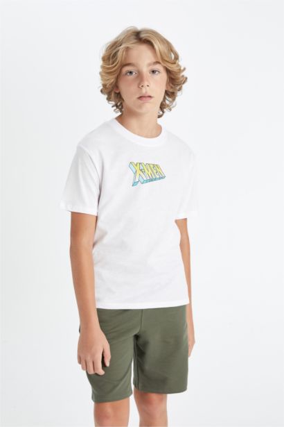 تي شيرت ولادي قصة عادية بطبعة من الخلف من X-Men