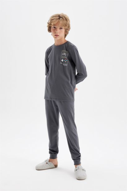 Boy Printed 2 Piece Pajama Set