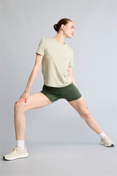Regular Fit Wide Leg Shorts