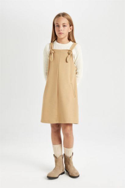 فستان بناتي سالوبيت بجيب