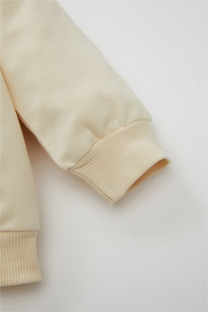 Baby Boy Crew Neck Printed Sweatshirt