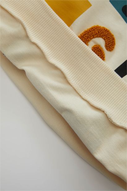 Baby Boy Crew Neck Printed Sweatshirt