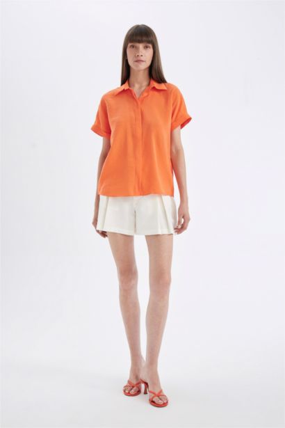 Oversize Fit Short Sleeve Shirt