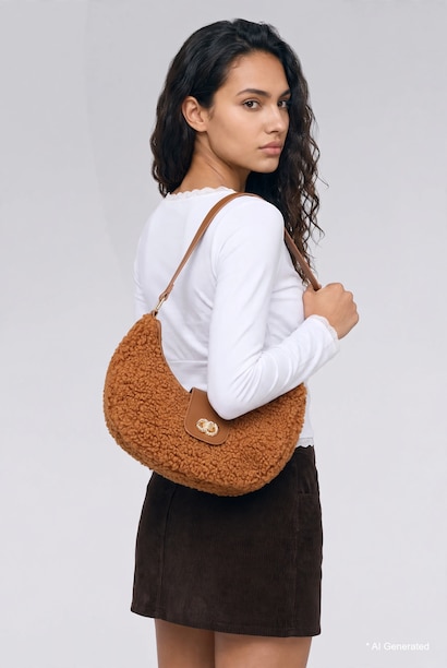 Faux Leather Shoulder bag