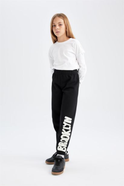 Girl Printed Jogger Sweatpants