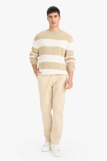 Relax Fit Crew Neck Knitwear Pullover