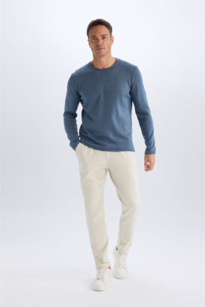 Relax Fit Crew Neck Knitwear Pullover