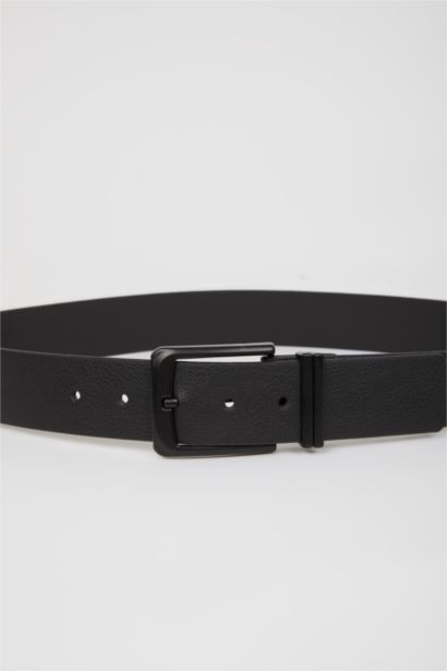 Ceinture en simili cuir pour Homme