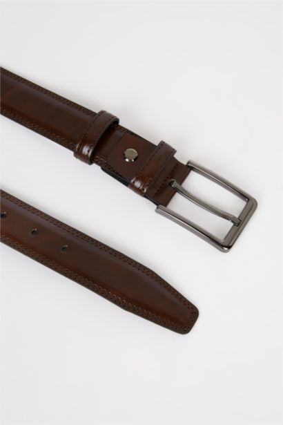 Man Faux Leather