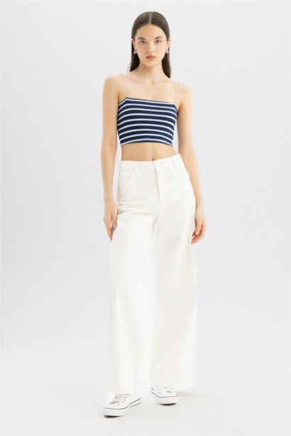 Crop Top Ribana 2 Piece Crop Top