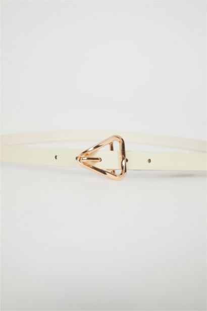 Lot de 2 Ceintures en similicuir pour femme