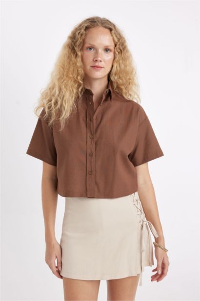 Oversize Fit Short Sleeve Shirt