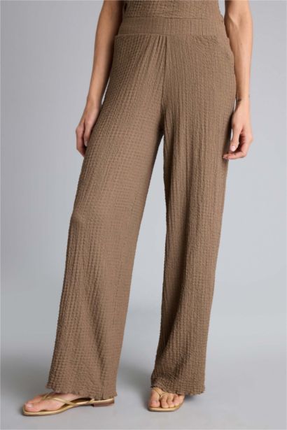 Wıde Leg Bürümcük Pantolon