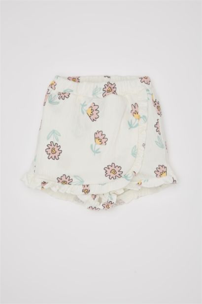 Baby Girl Floral Skort