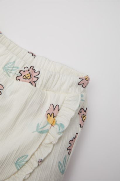 Baby Girl Floral Skort