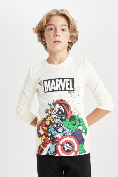 Boy Marvel Comics 2 Piece Pajama Set