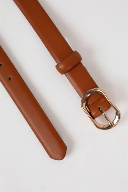 Kadın Suni Deri Günlük Kemer