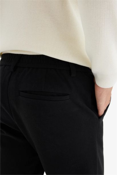 Tailored Regular Fit Straight Leg Trousers