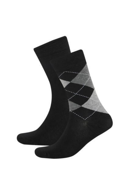 Boy Seamless 2 Piece Bamboo Long Socks