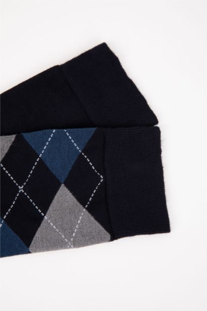 Boy Seamless 2 Piece Bamboo Long Socks