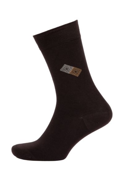 Мужские бесшовные бамбуковые длинные носки, набор из 2