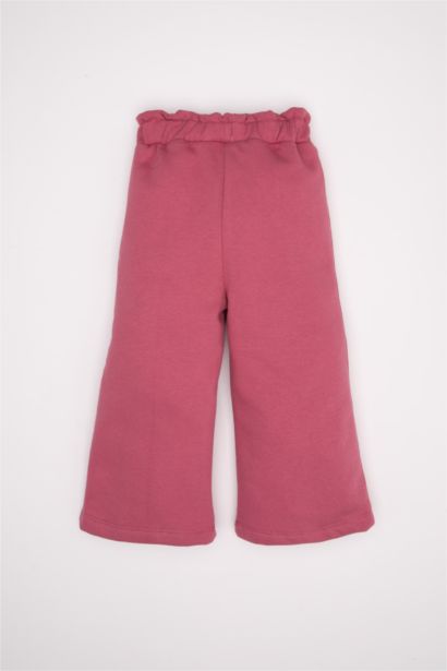 Jogging avec poche et étiquette tissée pour bébé Fille