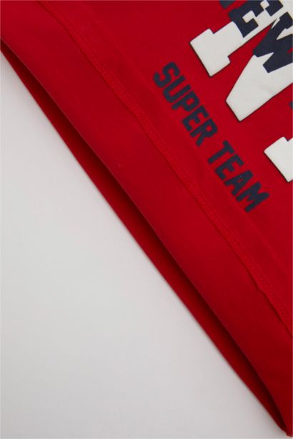 تيشيرت ولادي نص ردن قصة عادية بياخة مستديرة