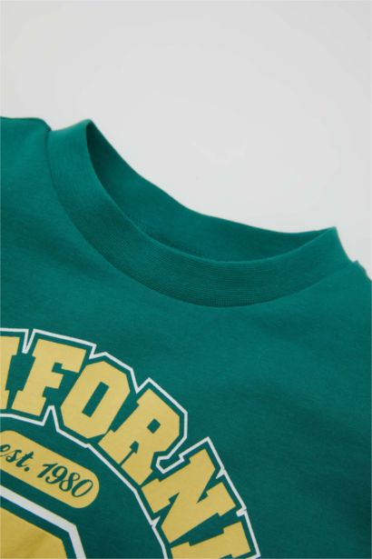 Baby Boy Printed Short Sleeve T-Shirt