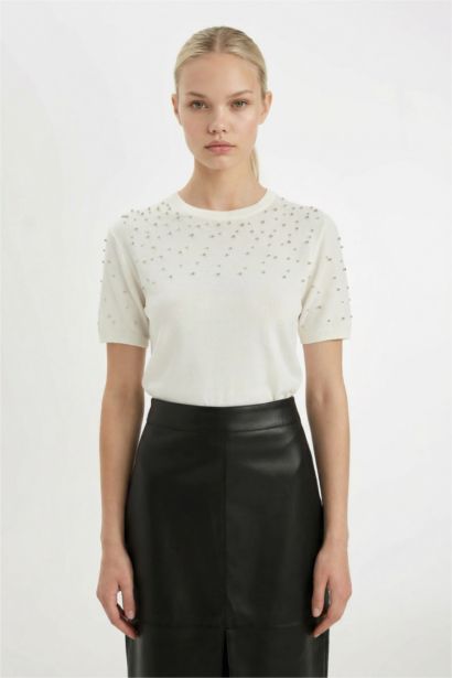 Regular Fit Crew Neck Knitwear T-Shirt