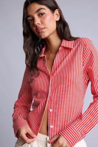 Slim Fit Long Sleeve Shirt