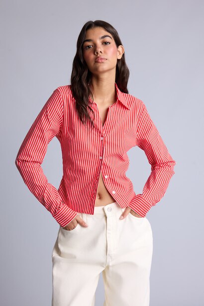 Slim Fit Long Sleeve Shirt